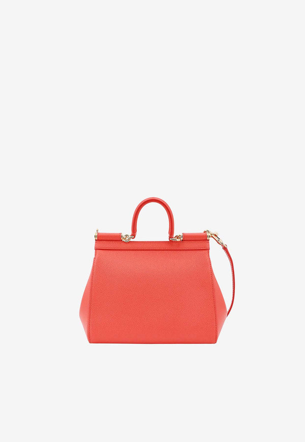 Dolce & Gabbana Medium Sicily Top Handle Bag Red BB6003A1001_87550