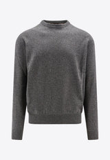 Loro Piana Classic Cashmere Sweater Gray FAN1201_M006