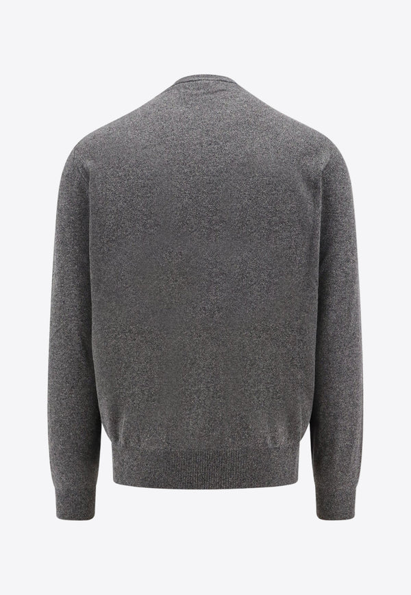 Loro Piana Classic Cashmere Sweater Gray FAN1201_M006