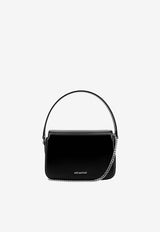 Self-Portrait Micro Leather Top Handle Bag Black PF24309S_BLACK