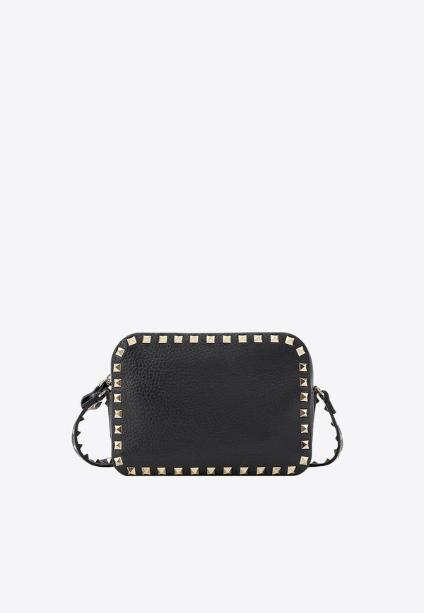 Valentino Rockstud Zip-Up Crossbody Bag Black 5W2B0809VSF_0NO