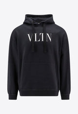 Valentino VLTN Hooded Sweatshirt Black 5V3MF14F3TV_0NO