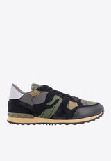 Valentino Rockrunner Low-Top Sneakers Green 5Y2S0723MQV_ZBL