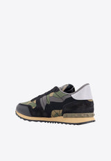 Valentino Rockrunner Low-Top Sneakers Green 5Y2S0723MQV_ZBL