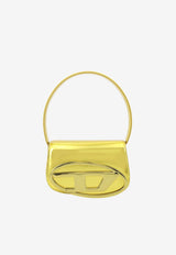 Diesel 1DR-Iconic Mirrored Leather Shoulder Bag Yellow X08396PS202_T3023