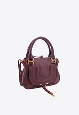 Chloé Small Marcie Leather Shoulder Bag Purple C22AS628I31_55U