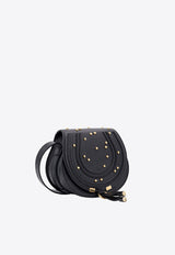 Chloé Marcie Studded Leather Crossbody Bag Black C24AS680N80_001