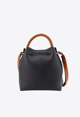 Chloé Marcie Leather Bucket Bag Brown C23AS606I31_001