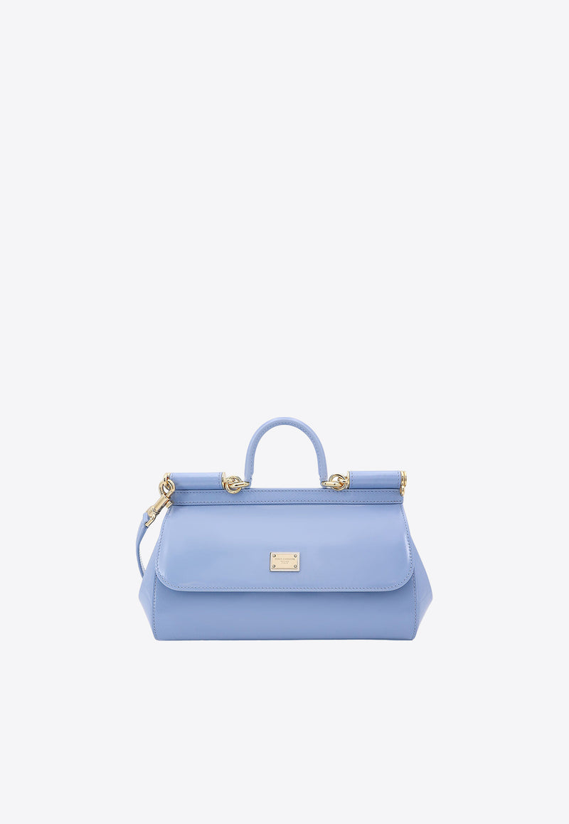 Dolce & Gabbana Medium Elongated Sicily Top Handle Bag Blue BB7652A1037_80789