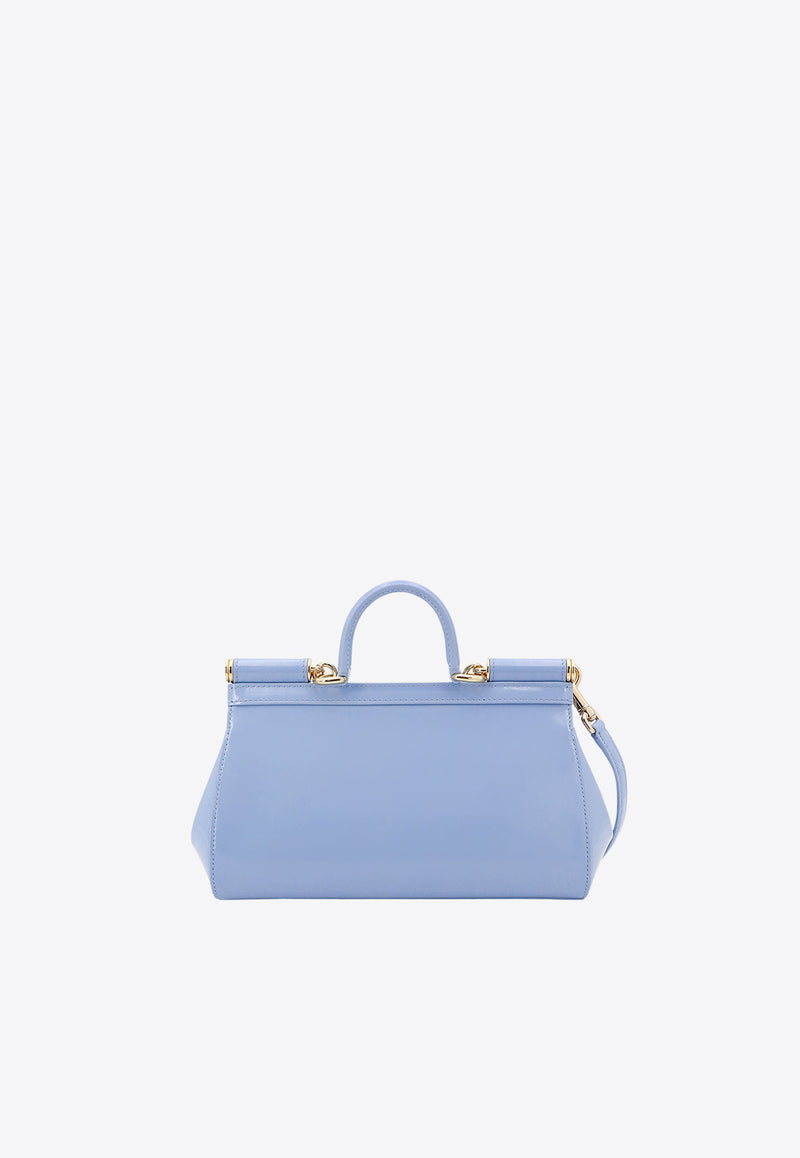 Dolce & Gabbana Medium Elongated Sicily Top Handle Bag Blue BB7652A1037_80789