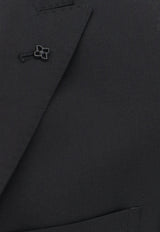 Tagliatore Single-Breasted Wool Suit Black 2FBR26A01060004_N5082