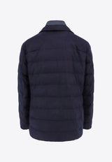 Loro Piana Nama Quilted Jacket Blue FAN3943_W772