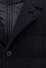 Loro Piana Nama Quilted Jacket Blue FAN3943_W772