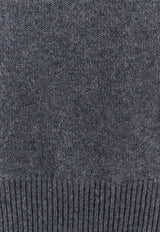 Loro Piana Cashmere Crewneck Sweater Blue FAO4222_W18K