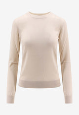 Loro Piana Neo Piuma Cashmere Sweater Beige FAM9049_A314