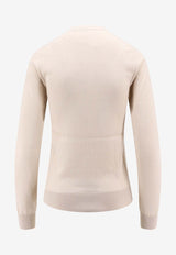 Loro Piana Neo Piuma Cashmere Sweater Beige FAM9049_A314