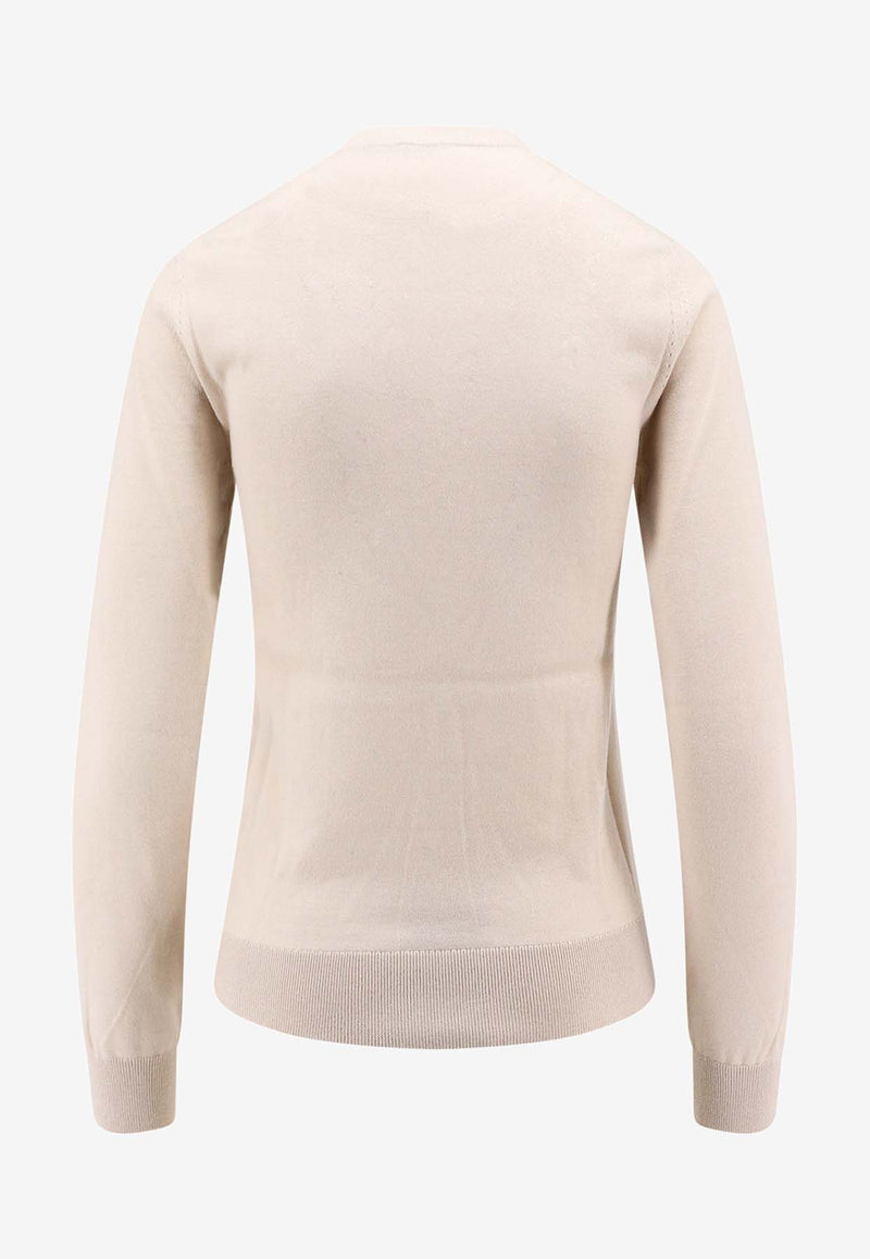 Loro Piana Neo Piuma Cashmere Sweater Beige FAM9049_A314