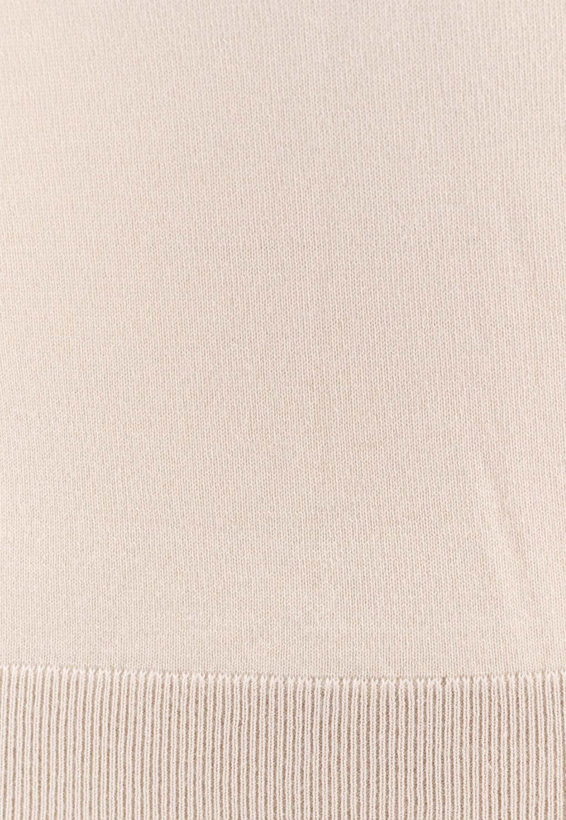 Loro Piana Neo Piuma Cashmere Sweater Beige FAM9049_A314