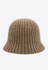 Loro Piana Fobello Cashmere-Blend Hat Brown FAO4654_H0BF