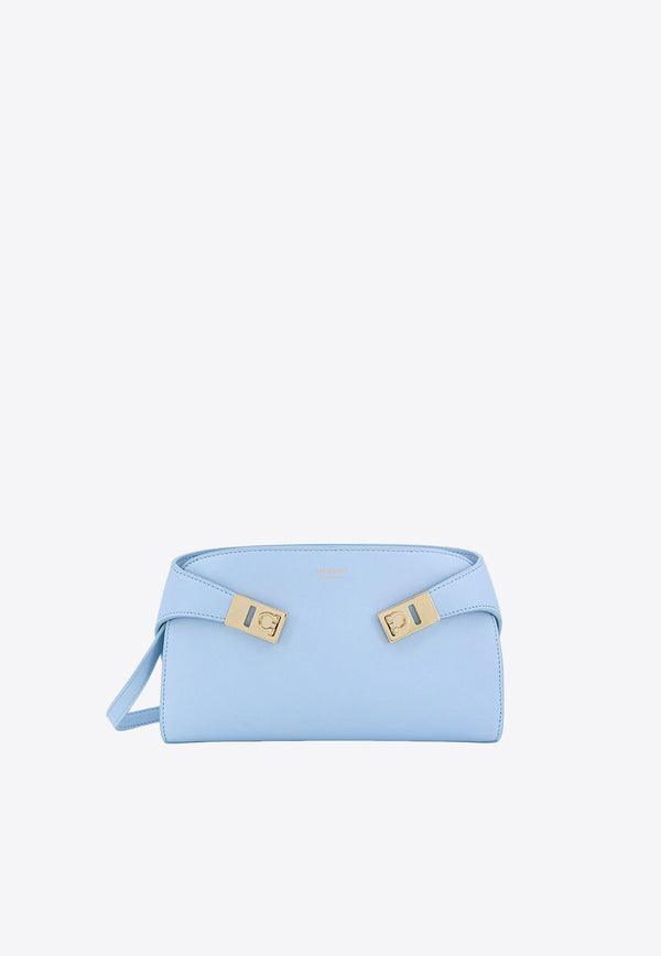 Salvatore Ferragamo Hug Calf Leather Crossbody Bag Sky Blue 218964774621_SKY