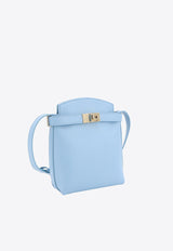 Salvatore Ferragamo Micro Hug Calf Leather Shoulder Bag Light Blue 220650775126_SKY