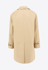 Burberry Reversible Rain Coat Beige 8091071_A3743