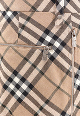 Burberry Vintage Check Straight-Leg Pants Beige 8091946_C1202