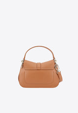 Furla Mini Flow Leather Top Handle Bag Brown WB01032BX2045_BRANDY