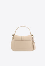 Furla Mini Flow Leather Top Handle Bag Beige WB01032BX2045_AVENA