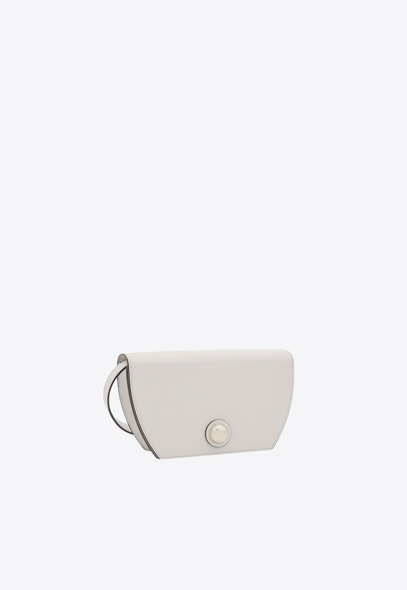 Furla Mini Sfera Leather Crossbody Bag White WB01244AX0733_MARSHMALL