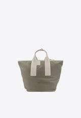 Furla Large Piuma Tote Bag Green WB01249BX3050_NERO