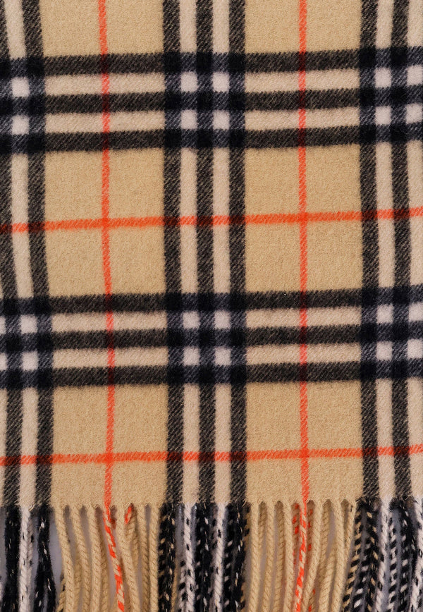 Burberry Vintage Check Hooded Scarf Beige 8097492_B9719