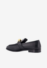 Bottega Veneta Astaire Calf Leather Loafers Black 796447V4R30_1000