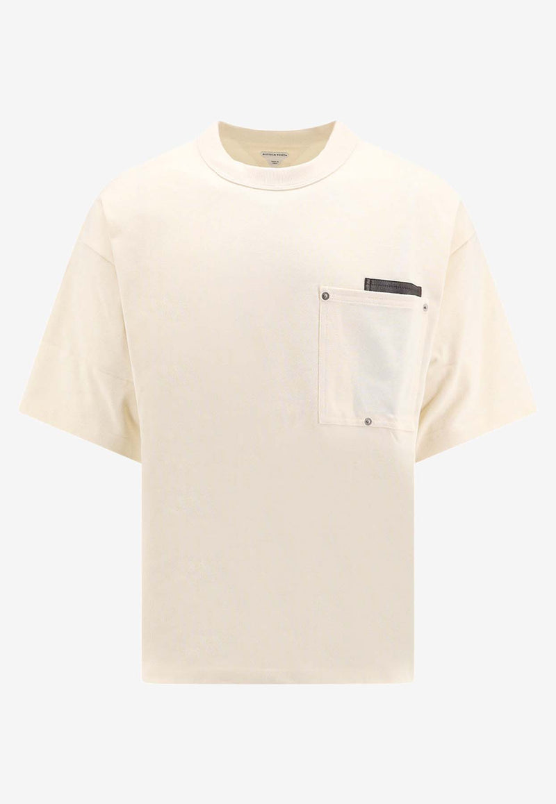 Bottega Veneta Basic Jersey T-shirt White 796162VKLZ0_2679