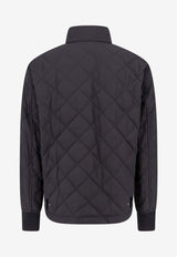 Burberry Quilted Nylon Bomber Jacket Black 8096449_A1189