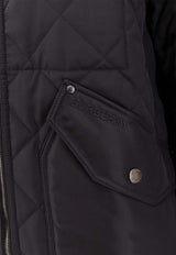 Burberry Quilted Nylon Bomber Jacket Black 8096449_A1189