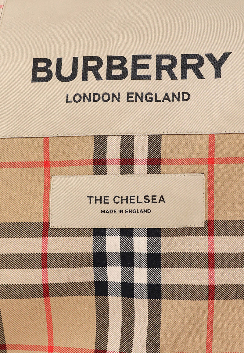 Burberry Double-Breasted Chelsea Heritage Trench Coat Beige 8079407_A1366