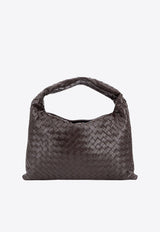 Bottega Veneta Small Hop Intrecciato Leather Shoulder Bag Fondant 796262V3IV1_2190