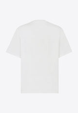 Fendi FF Jacquard T-shirt White FY1257APM4_F0QA0