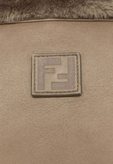 Fendi Shearling-Collar Leather Jacket Brown FM0260AQOM_F0GZ7