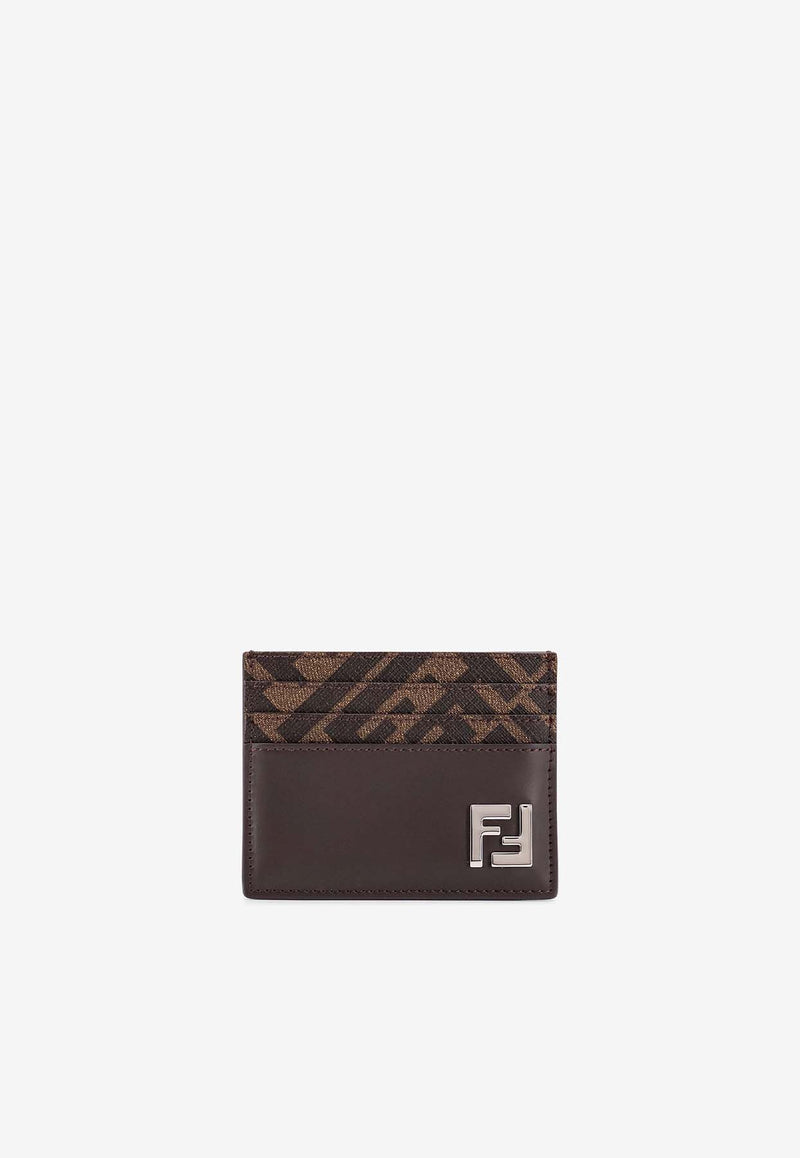 Fendi FF Monogram Cardholder Brown 7M0164AFF2_F1Q1C