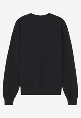 Maison Kitsuné Fox Head Patch Wool Sweater Black MW00315KM0307_P199