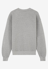 Maison Kitsuné Fox Head Patch Sweatshirt Gray MW00315KM0307_H131