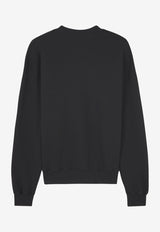 Maison Kitsuné Fox Head Patch Sweatshirt Black MM00316KM0307_P199