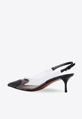 Alaïa Le Cœur 55 Slingback Pumps Black AA3E057CK150_999