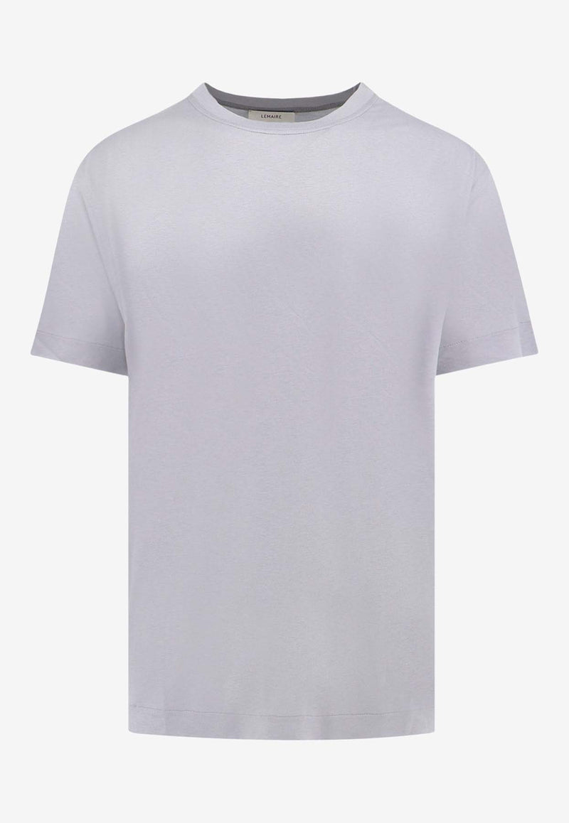 Lemaire Silk Crewneck T-shirt Gray TO1295LJ1026_BL712