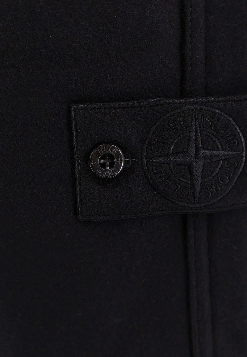 Stone Island Logo Patch Track Pants Black 8115331F4_V0029