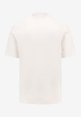 Brunello Cucinelli Eternal Balance Print T-shirt White M0B138433_CPH87