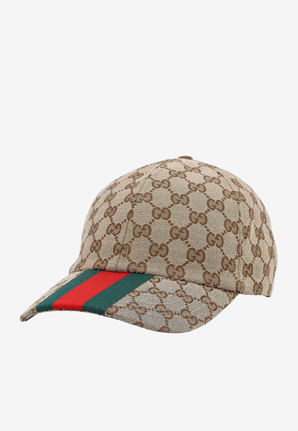 Gucci GG Monogram Baseball Cap Beige 7890164HBA8_9784