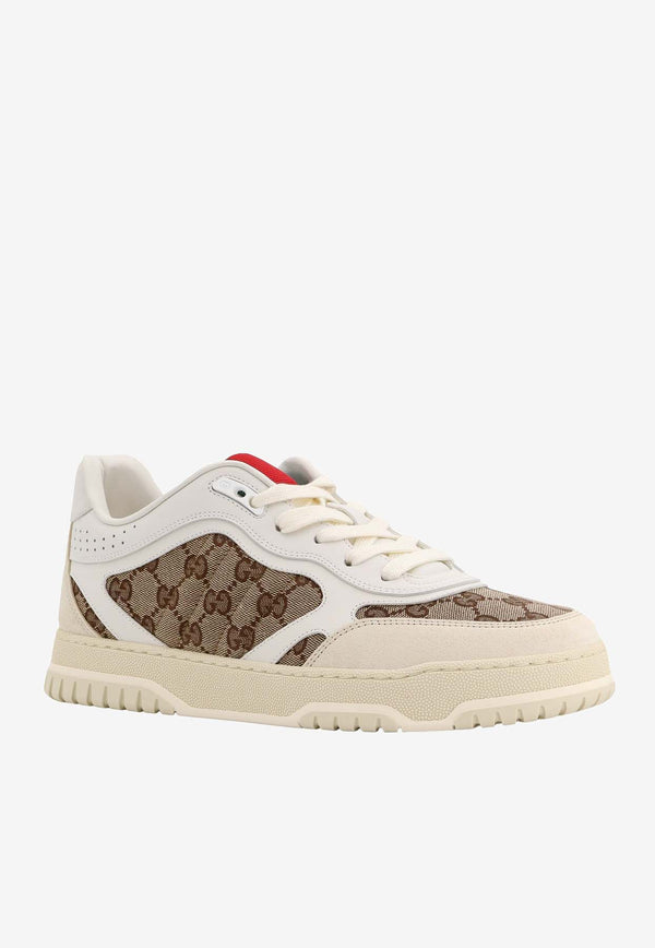 Gucci Re-Web Low-Top Sneakers Beige 787476AADHW_9573